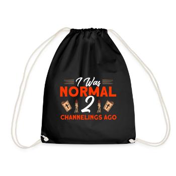 Haunted House Ghost Hunter Ghost Hunt Gift - Drawstring Bag - black - Front