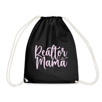 Realtor Mama - Sac de sport léger - noir - Devant