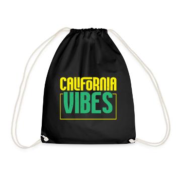 California Vibes États-Unis État d’Amérique Californie - Sac de sport léger - noir - Devant
