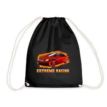 Coureurs de course extrême - Sac de sport léger - noir - Devant