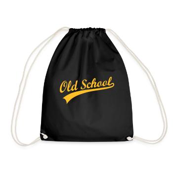 Old school - Sac de sport léger - noir - Devant