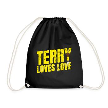 99 Ideen aus Brooklyn Terry - Turnbeutel - Schwarz - Vorne