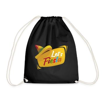 Faisons la fiesta Sombrero Cinco De Mayo - Sac de sport léger - noir - Devant