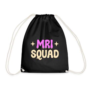 MRI Squad RAD Tech - Turnbeutel - Schwarz - Vorne