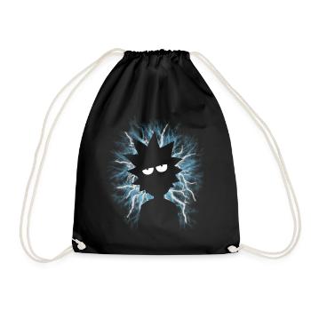 Rick and Morty Mad Scientist - Drawstring Bag - black - Front