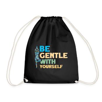 Symbole Reiki Maître Reiki Cadeau de Cristal Reiki - Sac de sport léger - noir - Devant