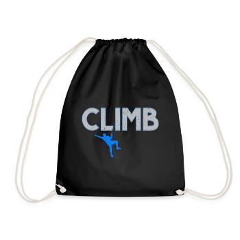 Boulderer Escalade Alpinisme Bloc - Sac de sport léger - noir - Devant
