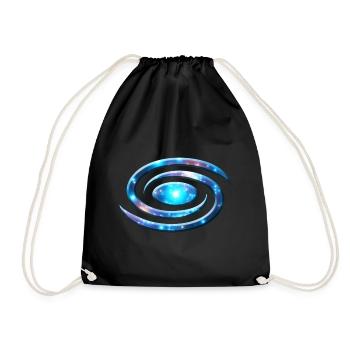 Spiral galaxy, universe, cosmos, milky way - Turnbeutel - Schwarz - Vorne