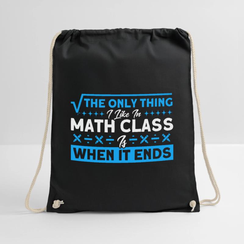 Math Mathematics Science Math Gift Drawstring Bag