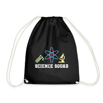 Science Squad Physik Lehrer - Turnbeutel - Schwarz - Vorne