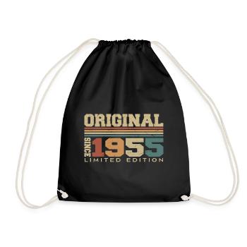 Original 1955 Rétro Cadeau 69 e Anniversaire 1955 - Sac de sport léger - noir - Devant