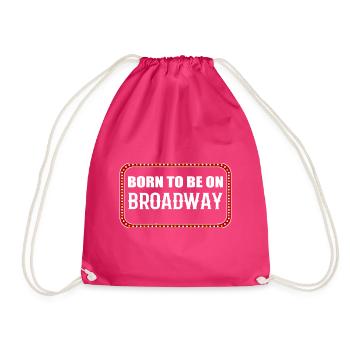 Comédie musicale Acteurs de Broadway - Sac de sport léger - fuchsia - Devant