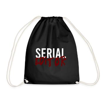 Éditeur en série - Sac de sport léger - noir - Devant