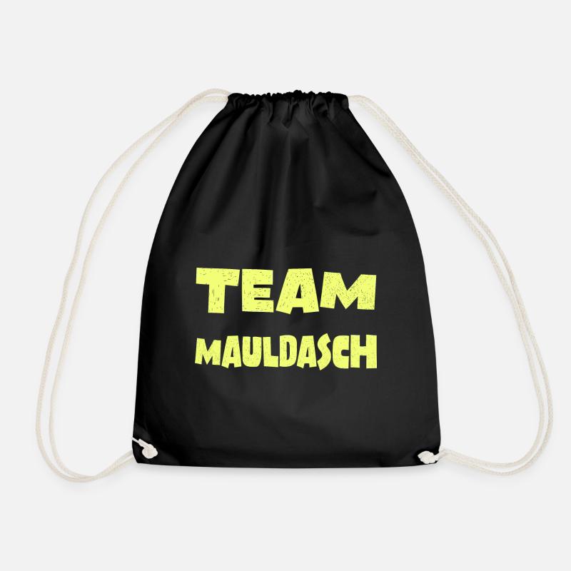 Schwäbisch Maultasche Team Mauldasch - Turnbeutel - Schwarz