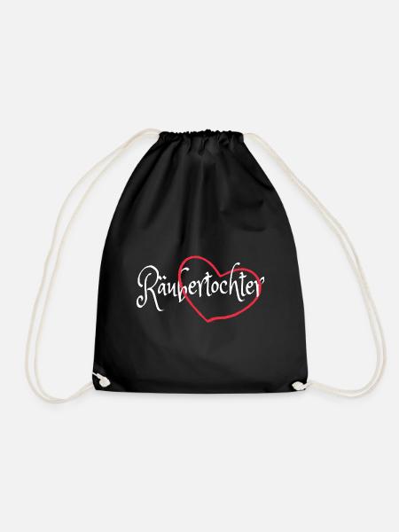 Räubertochter - Turnbeutel - Schwarz