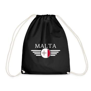T-shirt Malte : Histoire, Magie de l’île, Culture - Sac de sport léger - noir - Devant