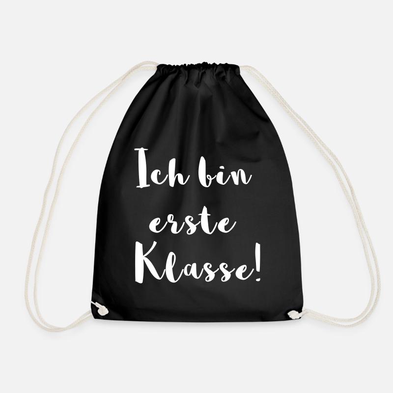 Je suis en première classe! - Sac de sport léger - noir