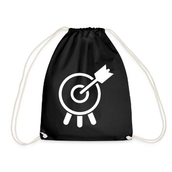 archery - Drawstring Bag - black - Front
