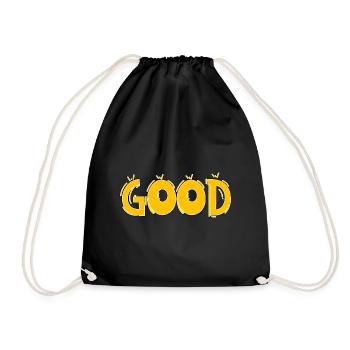 Good - Drawstring Bag - black - Front