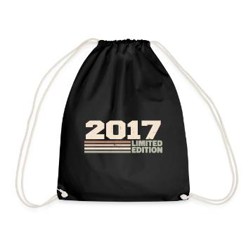 2017 Cadeau Anniversaire 2017 édition limitée 2017 - Sac de sport léger - noir - Devant