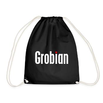 Ruffian - Drawstring Bag - black - Front
