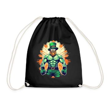 St. Patrick’s Day Trèfle Bodybuilding - Sac de sport léger - noir - Devant