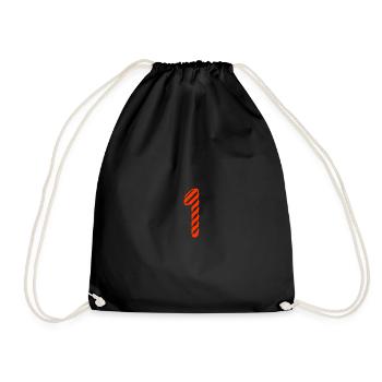 HAPPY BIRTHDAY. HAPPY BIRTHDAY. ANNIVERSARY. - Drawstring Bag - black - Front