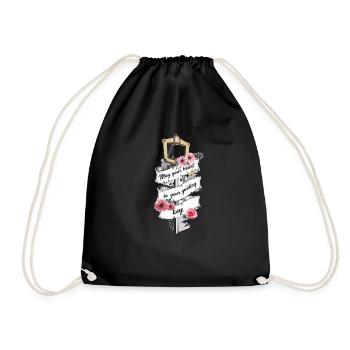 Kingdom Hearts Que ton coeur - Sac de sport léger - noir - Devant