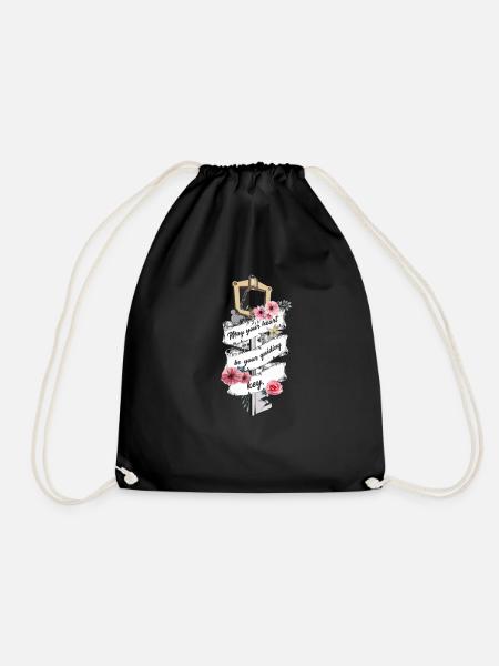 Kingdom Hearts May your heart - Turnbeutel - Schwarz