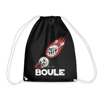 Boules volantes pour les joueurs de boules Bouler - Sac de sport léger - noir - Devant