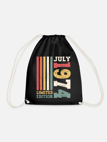 Édition limitée Juillet 1974 48e anniversaire Hommes - Sac de sport léger - noir