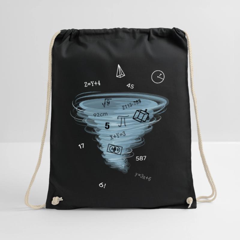 Math Lesson Mathematics Math Problem Solution Drawstring Bag