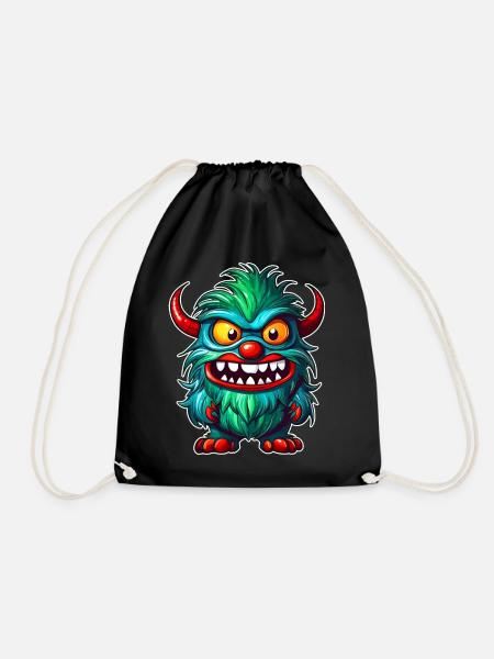 Ugly Monster - Turnbeutel - Schwarz