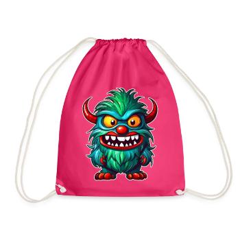 Monstre laid - Sac de sport léger - fuchsia - Devant