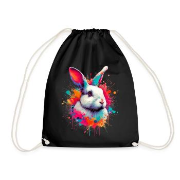Lapin - Sac de sport léger - noir - Devant