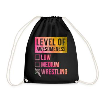 Lutte Lutte - Sac de sport léger - noir - Devant