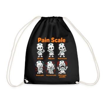 Nurse Nurse Halloween - Drawstring Bag - black - Front