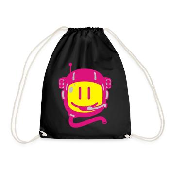 astronaut - Sac de sport léger - noir - Devant