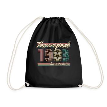 ST 1983 The original limited edition - Drawstring Bag - black - Front