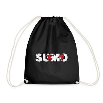 Sumo - Turnbeutel - Schwarz - Vorne