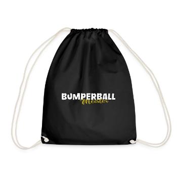 Bumberball Master Bubble Ball - Drawstring Bag - black - Front