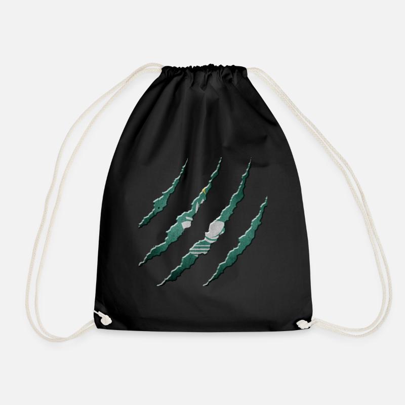 Macau - Drawstring Bag - black