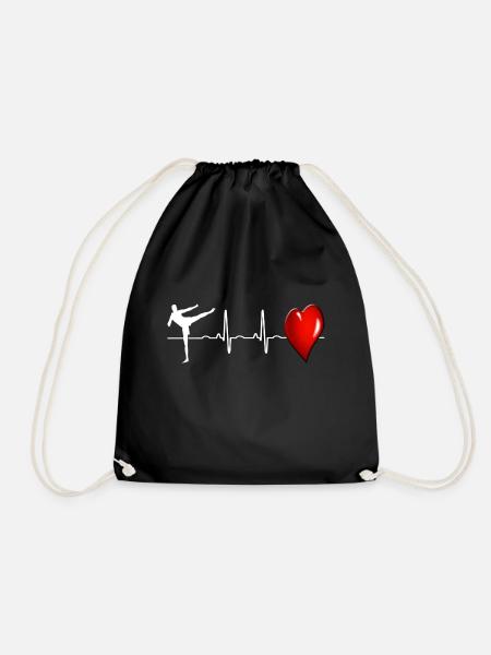 Kickboxing - Drawstring Bag - black