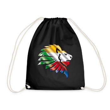 Comoros - Drawstring Bag - black - Front