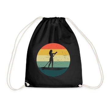 Sup Standup Paddling Standup Paddle Stand up Paddl - Sac de sport léger - noir - Devant