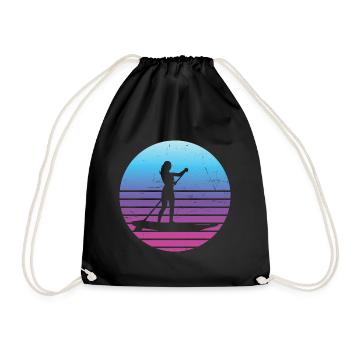 Stand up Paddle Pour Femmes Stand up Paddle - Sac de sport léger - noir - Devant
