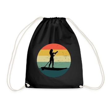 Stand up Paddleboard Hommes Stand up Paddle Board - Sac de sport léger - noir - Devant