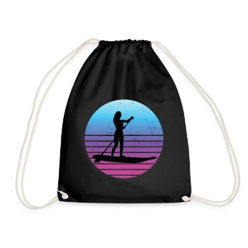 Standup Paddle Femme Sup Standup Paddle - Sac de sport léger - noir - Devant