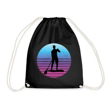 Standup Paddle Standup Paddleboard Femmes Hommes - Sac de sport léger - noir - Devant
