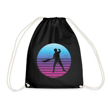 Jai Alai Pelote Basque Hommes Pelote Femmes - Sac de sport léger - noir - Devant